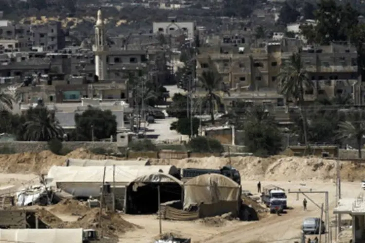 
	Gaza: Robert Serry, enviado da ONU ao Oriente M&eacute;dio, afirmou que materiais ser&atilde;o utilizados para construir escolas, casas e redes de saneamento b&aacute;sico
 (Getty Images)