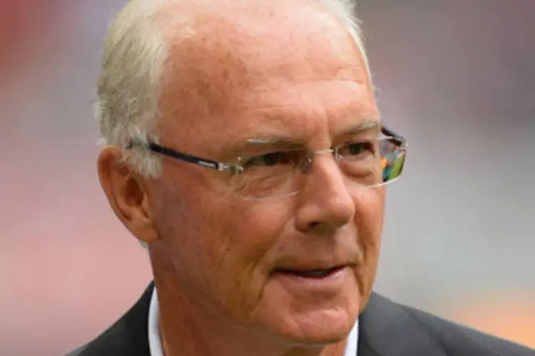 
	Franz Beckenbauer: &quot;Alemanha e Espanha s&atilde;o as &uacute;nicas que podem tirar o t&iacute;tulo do Brasil&quot;, afirmou o &quot;Kaiser&quot;
 (Getty Images)