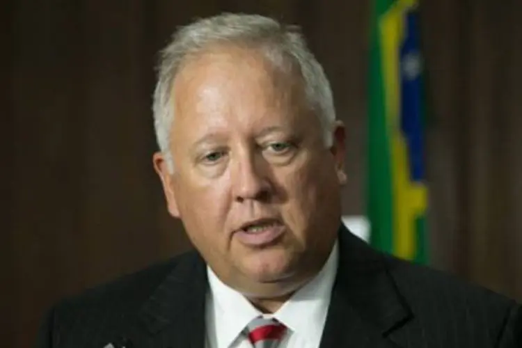 O embaixador dos Estados Unidos no Brasil, Thomas Shannon: caso informações sejam confirmadas, seria "inaceitável", disse o ministro da Justiça, José Eduardo Cardozo (Adriana Spaca/AFP)