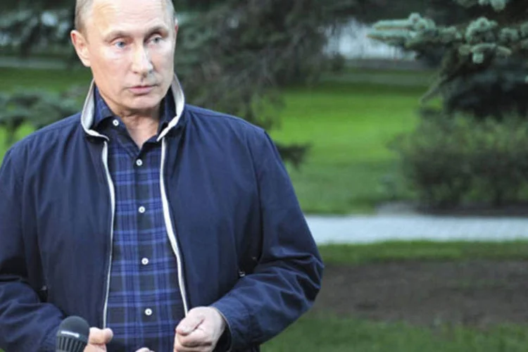 Vladimir Putin, presidente russo: na reunião, alguns dos protagonistas da crise internacional vão se encontrar, como Putin e Barack Obama (Alexei Nikolskyi/RIA Novosti/Kremlin/Reuters)