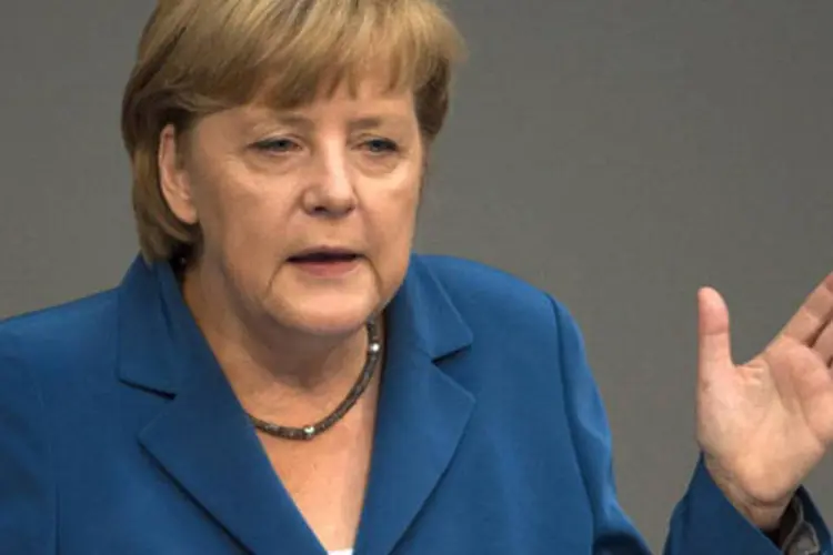 
	Angela Merkel: pesquisa Forsa para a revista Stern mostrou os conservadores ainda bem &agrave; frente de outros partidos, com 39% de apoio, sem altera&ccedil;&atilde;o em rela&ccedil;&atilde;o ao levantamento anterior
 (Getty Images)
