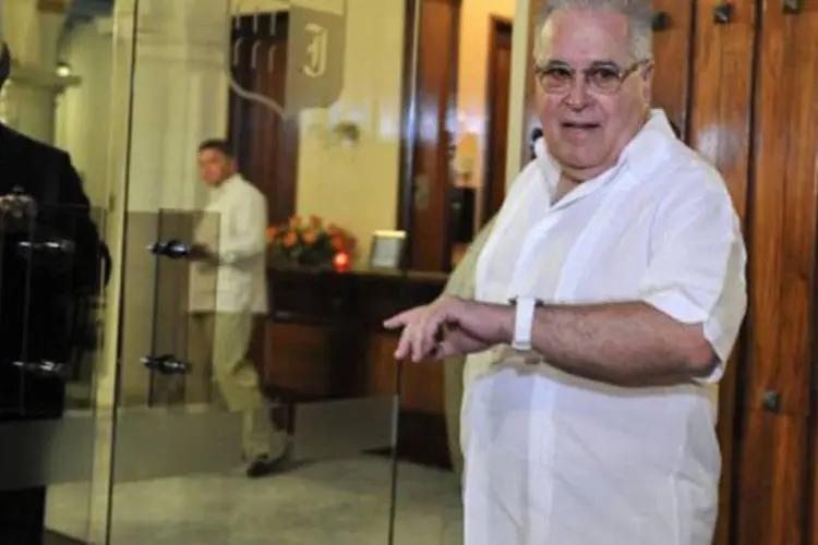 O dissidente cubano Elizardo Sanchez: índice é o maior número mensal do ano (Adalberto Roque/AFP)