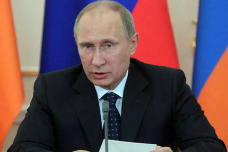 
	O presidente da R&uacute;ssia, Vladimir Putin: &quot;apesar de mudan&ccedil;as positivas evidentes, a situa&ccedil;&atilde;o no C&aacute;ucaso do Norte est&aacute; melhorando muito devagar&quot;
 (Getty Images)