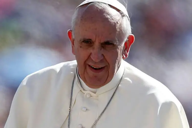 
	Papa Francisco: a participa&ccedil;&atilde;o do papa na Copa pode ficar restrita finalmente a uma carta de apoio, de acordo com o Minist&eacute;rio das Rela&ccedil;&otilde;es Exteriores (Tony Gentile/Reuters)
