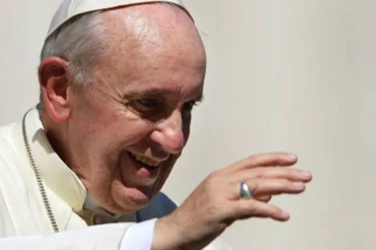 
	Papa Francisco: descendente de italianos que migraram para a Argentina no come&ccedil;o do s&eacute;culo 20, defendeu a &quot;elimina&ccedil;&atilde;o de preconceitos e pressuposi&ccedil;&otilde;es&quot; a respeito da migra&ccedil;&atilde;o
 (Vincenzo Pinto/AFP)