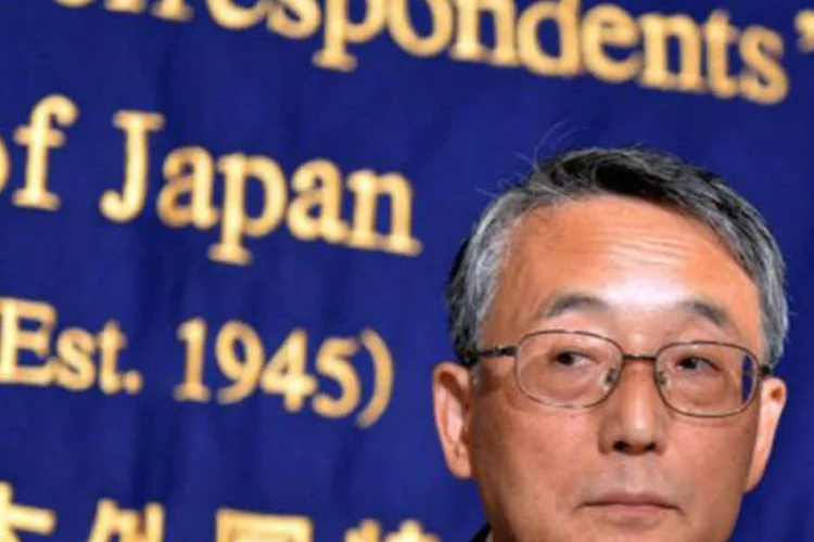 O presidente da NRA, Shunichi Tanaka: "a Tepco deveria, não dizer apenas o que a companhia sabe, mas também o que ela ignora", disse (Yoshikazu Tsuno/AFP)