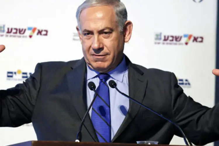 Benjamin Netanyahu, primeiro-ministro de Israel: ANP também acusa Netanyahu de realizar "violações e sérias provocações" (Amir Cohen/Reuters)