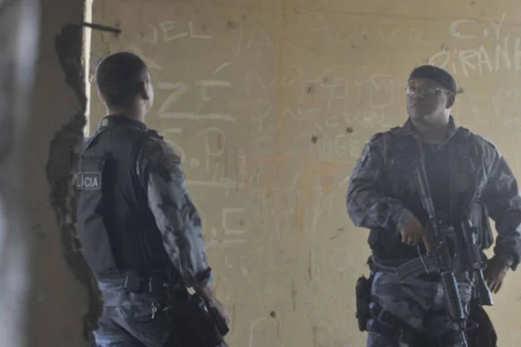 
	Policiais do Rio: Pol&iacute;cia Civil relatou que, um dia antes, 24 de julho, Rodrigo Gra&ccedil;a esteve na delegacia para denunciar um crime de amea&ccedil;a
 (Fernando Frazão/ABr)