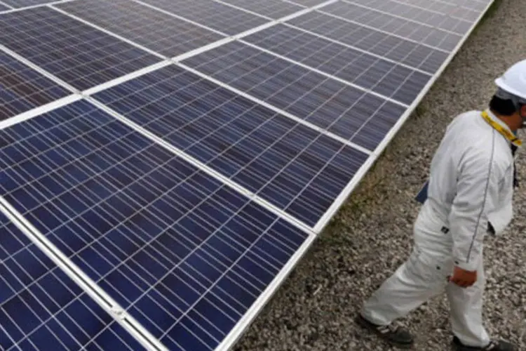 
	Pain&eacute;is de energia solar: o Greenpeace considera o imposto como uma das maiores barreiras para o desenvolvimento da energia solar no Brasil
 (Getty Images)