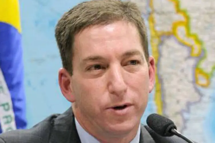 
	Glenn Greenwald: jornalista fez manchetes em todo o mundo com suas reportagens sobre os programas de vigil&acirc;ncia eletr&ocirc;nica dos Estados Unidos
 (Lia de Paula/AFP)