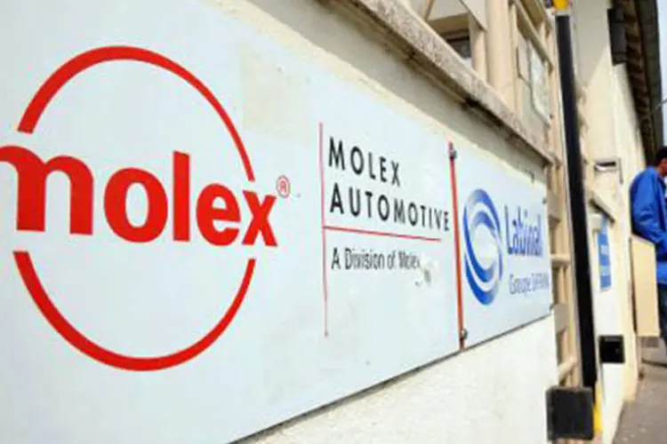 Empresa Molex em Villemur-sur-Tarn, França: Molex deve virar uma filial da Koch Industries e continuará sob a atual direção (Remy Gabalda/AFP)