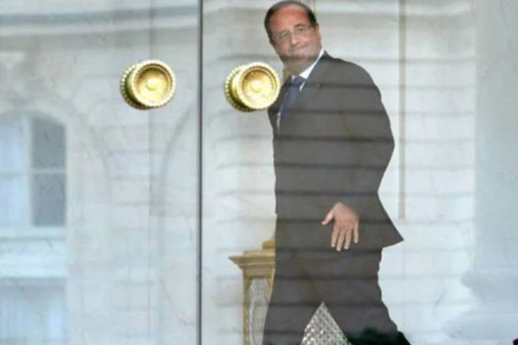 Presidente francês, François Hollande: França é o único país europeu que anunciou a intenção de participar militarmente de ação na Síria (Patrick Kovarik/AFP)