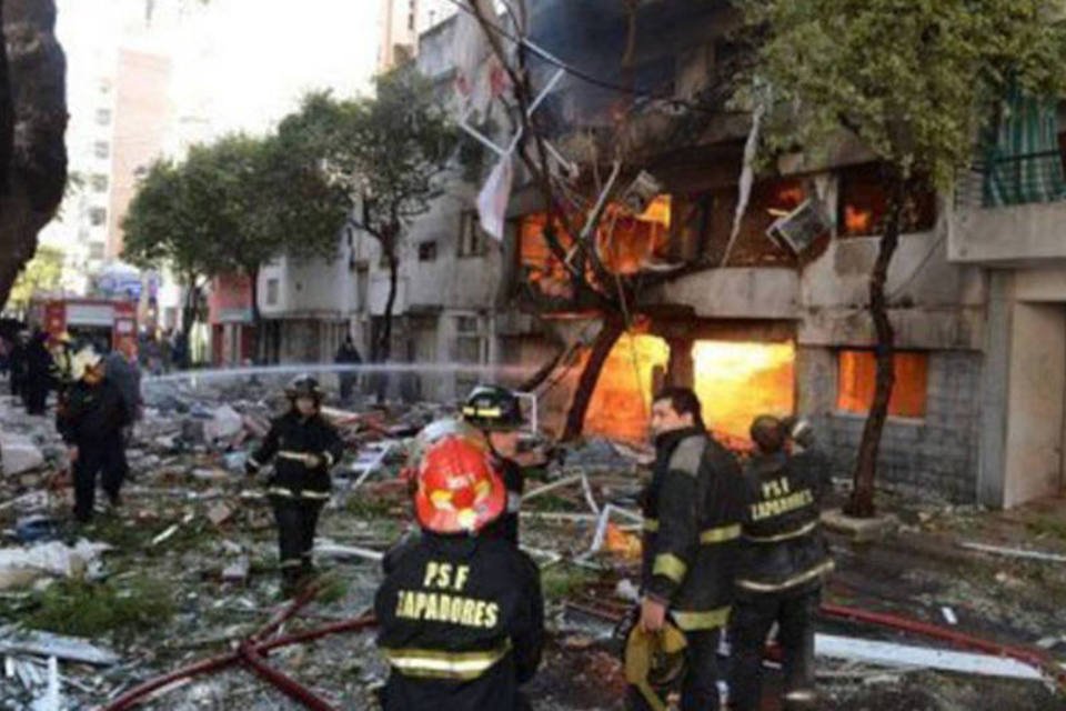 Sobe para 13 número de mortos em explosão na Argentina