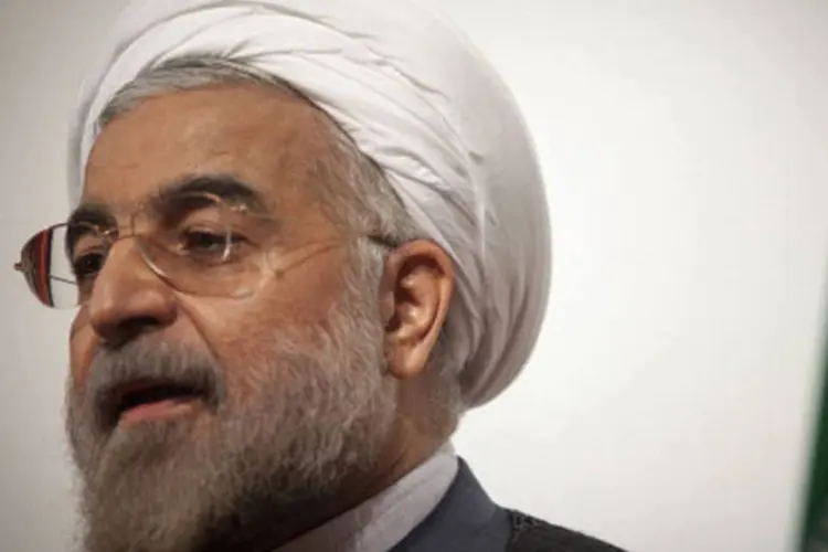 
	Presidente do Ir&atilde;, Hassan Rohani: &quot;em rela&ccedil;&atilde;o &agrave; quest&atilde;o nuclear iraniana, queremos a solu&ccedil;&atilde;o mais r&aacute;pida dentro das normas internacionais&quot;
 (Getty Images)