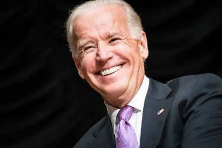 O vice-presidente dos Estados Unidos, Joe Biden: Biden, de 70 anos, é conhecido por uma espontaneidade ao falar (Brendan Smialowski/AFP)