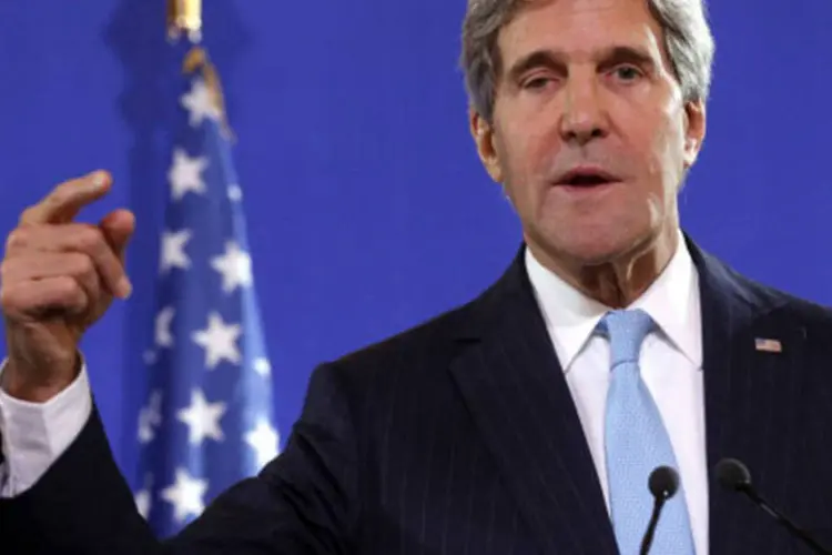 
	John Kerry, secret&aacute;rio de Estado dos EUA:&nbsp;&quot;&eacute; urgente fixar uma data para convocar a confer&ecirc;ncia (Genebra 2) para trabalhar por uma nova S&iacute;ria&quot;, disse
 (Getty Images)