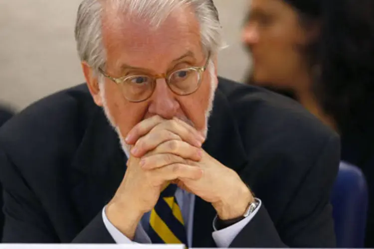 Chefe da comissão de investigação da ONU sobre a Síria, Paulo Sérgio Pinheiro: Pinheiro afirmou que sua equipe não sabe quem foi o autor dos ataques (Ruben Sprich/Reuters)