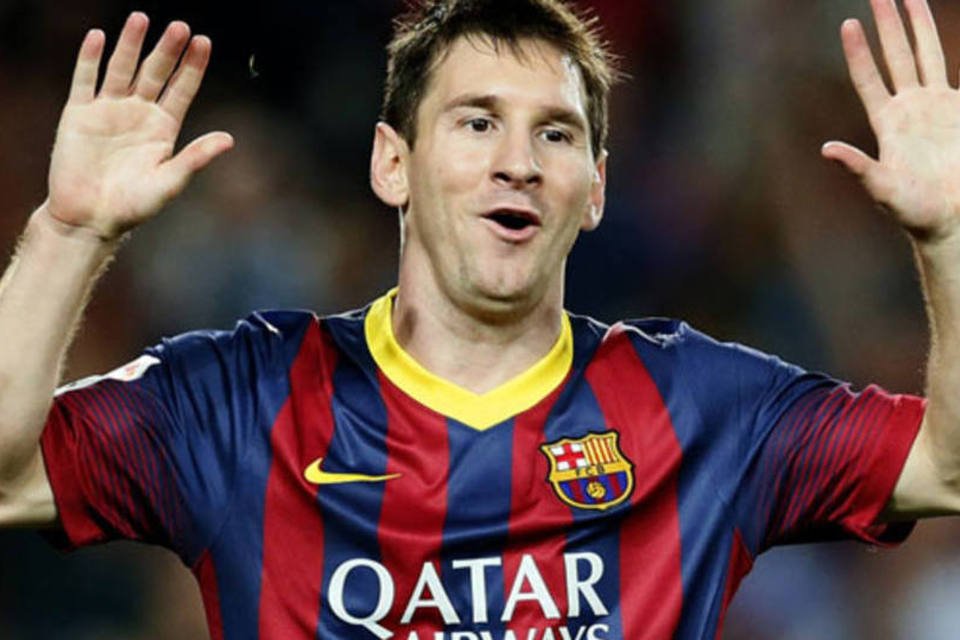 Messi lidera lista dos jogadores mais bem pagos em 2013