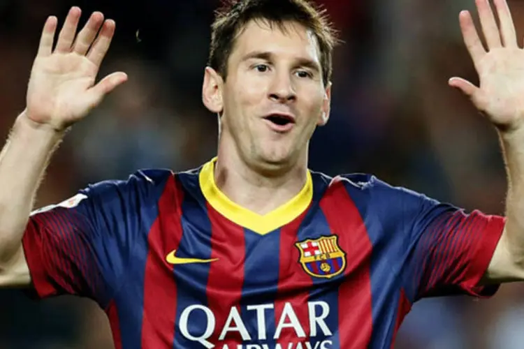 Lionel Messi: "o que está acontecendo hoje em dia, debaixo de nossos narizes e sem nos darmos conta é um novo tipo de colonização", diz escritor (Gustau Nacarino/Reuters)