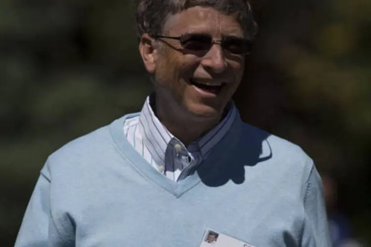 Bill Gates: com uma fortuna calculada em US$ 72 bilhões, Gates passou o mexicano Carlos Slim (Scott Eells/Bloomberg)