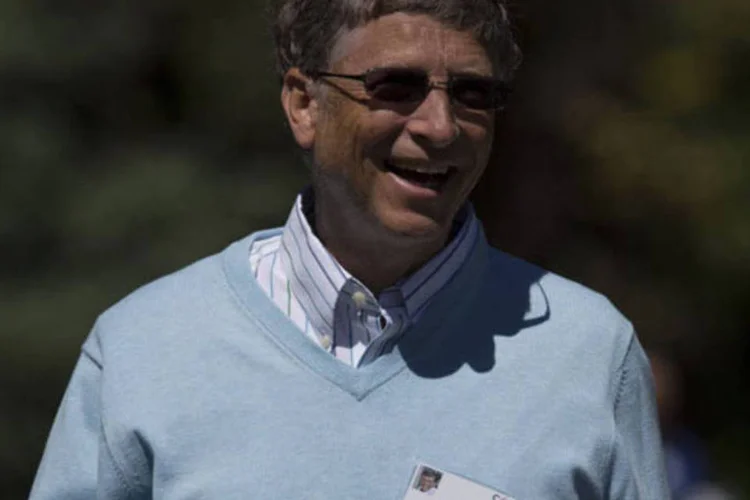 Bill Gates: com uma fortuna calculada em US$ 72 bilhões, Gates passou o mexicano Carlos Slim (Scott Eells/Bloomberg)
