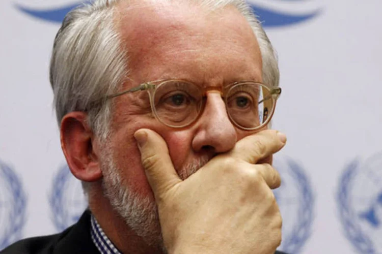Paulo Sérgio Pinheiro, chefe da comissão de investigação sobre a Síria: membros da comissão se reunirão com as autoridades iranianas em outubro (Ruben Sprich/Reuters)