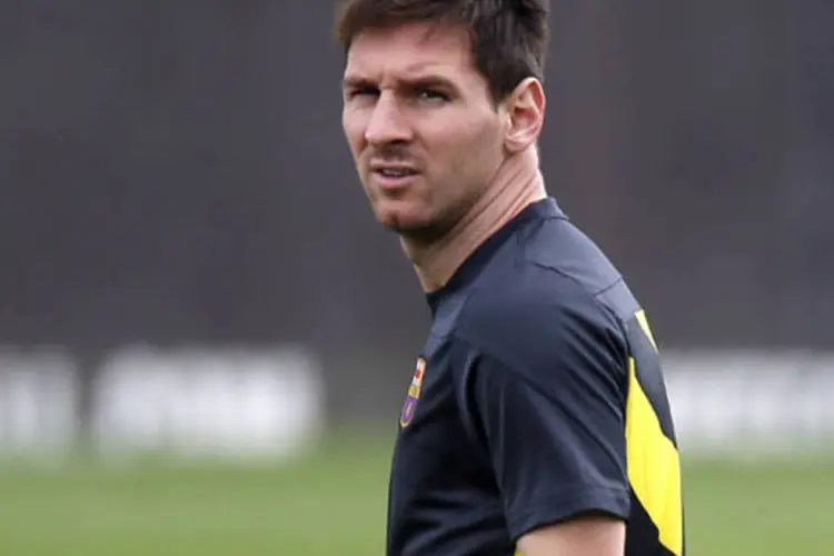 
	Lionel Messi: &quot;ele &eacute; unanimemente admirado no Brasil, n&atilde;o s&oacute; por causa do seu futebol como tamb&eacute;m pelo seu comportamento&quot;, disse Trade sobre o argentino
 (Gustau Nacarino/Reuters)