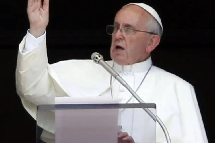 
	Papa Francisco: &quot;&Eacute; o in&iacute;cio de uma Igreja concebida como uma organiza&ccedil;&atilde;o n&atilde;o somente vertical, mas tamb&eacute;m horizontal&quot;, explicou o Papa
 (Stefano Rellandini/Reuters)