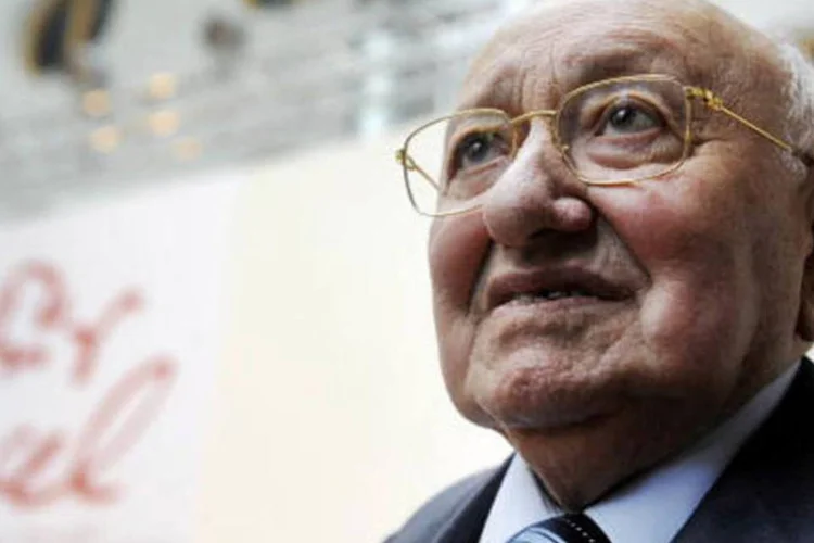 Marcel Reich-Ranicki, conhecido como papa da literatura alemã: crítico, judeu e sobrevivente do gueto de Varsóvia, na Polônia, era um dos mais temidos por suscitar polêmicas (Getty Images)