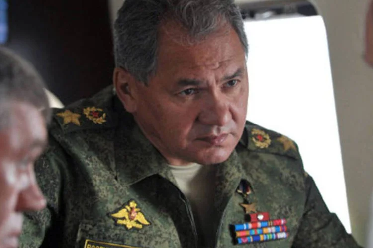 
	Ministro da Defesa russo, Sergei Shoigu:&nbsp;quatro mil dos quase 19 mil militares ucranianos na Crimeia manifestaram seu desejo de serem evacuados
 (Getty Images)