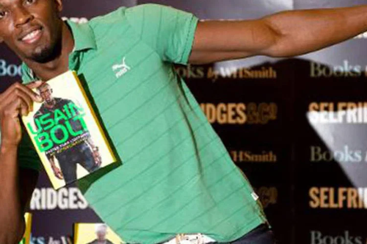 O velocista jamaicano Usain Bolt: "meus patrocinadores e todos querem que eu continue. Assim, eu sentei e pensei sobre isto", disse (Leon Neal/AFP)