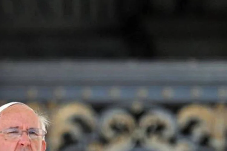 Papa Francisco: Francisco "pede a Deus que conceda seu consolo aos que sofrem estas graves desgraças", diz texto do Vaticano (Tiziana Fabi/AFP)