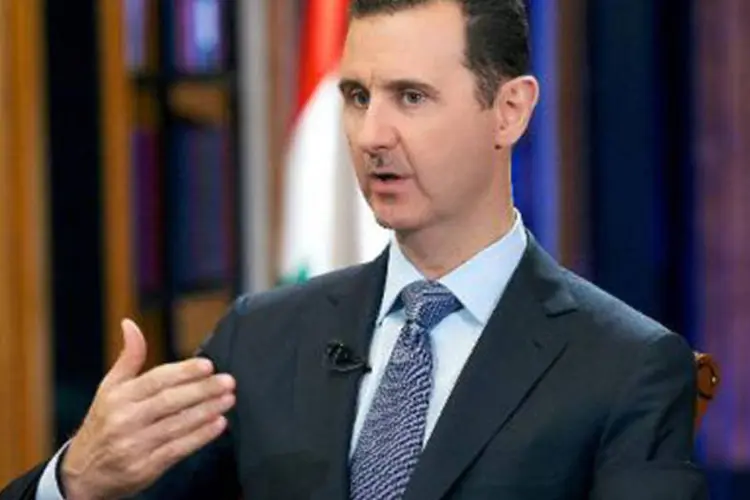 O presidente sírio, Bashar al-Assad: Assad declarou que a guerra em seu país não é uma guerra civil, mas um novo tipo de guerra (AFP)