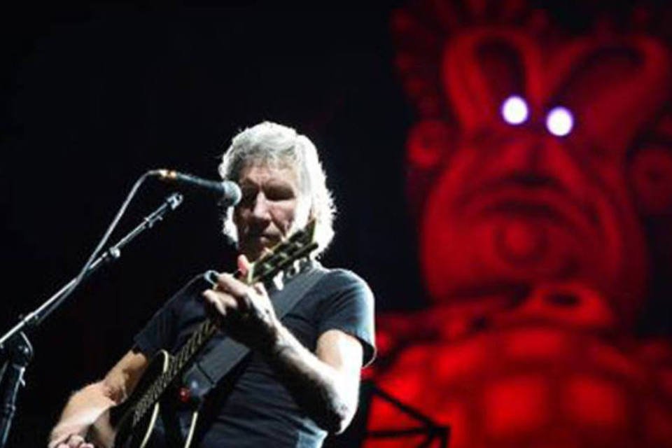 Roger Waters: músico gerou polêmica com o presidente eleito Jair Bolsonaro ao fazer críticas durante show (Odd Andersen/AFP/AFP)