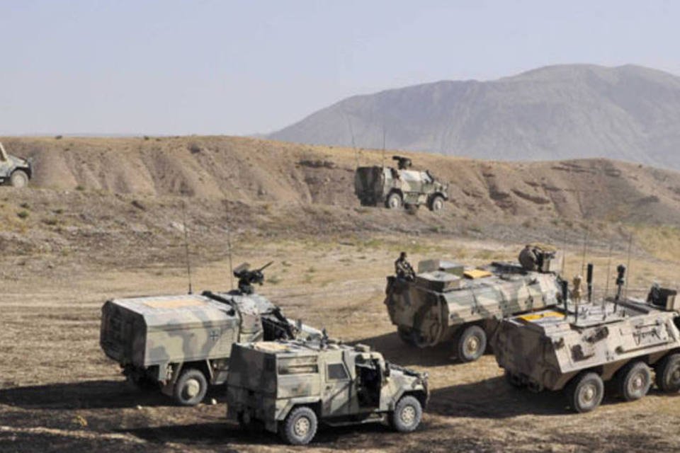 Soldados romenos morrem no Afeganistão após explosão