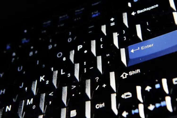 Teclado de computador (Greg Wood/AFP)