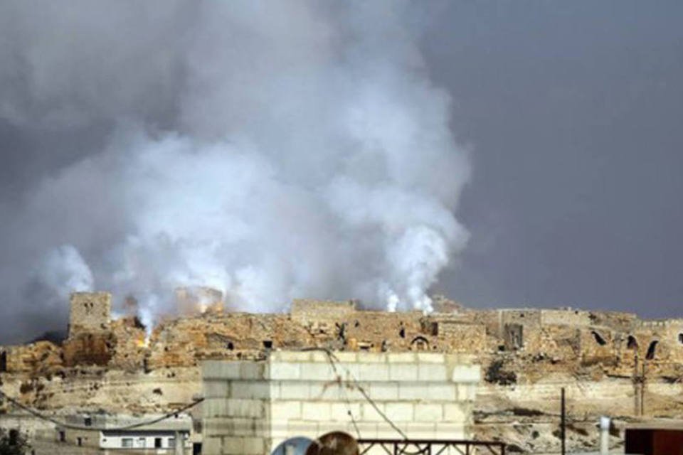 Bombardeios e combates são registrados na Síria