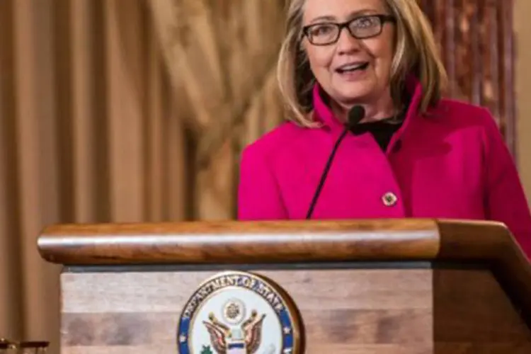 
	A secret&aacute;ria americana de Estado, Hillary Clinton: ela n&atilde;o deu at&eacute; agora informa&ccedil;&otilde;es claras sobre seu futuro
 (Brendan Hoffman/AFP)