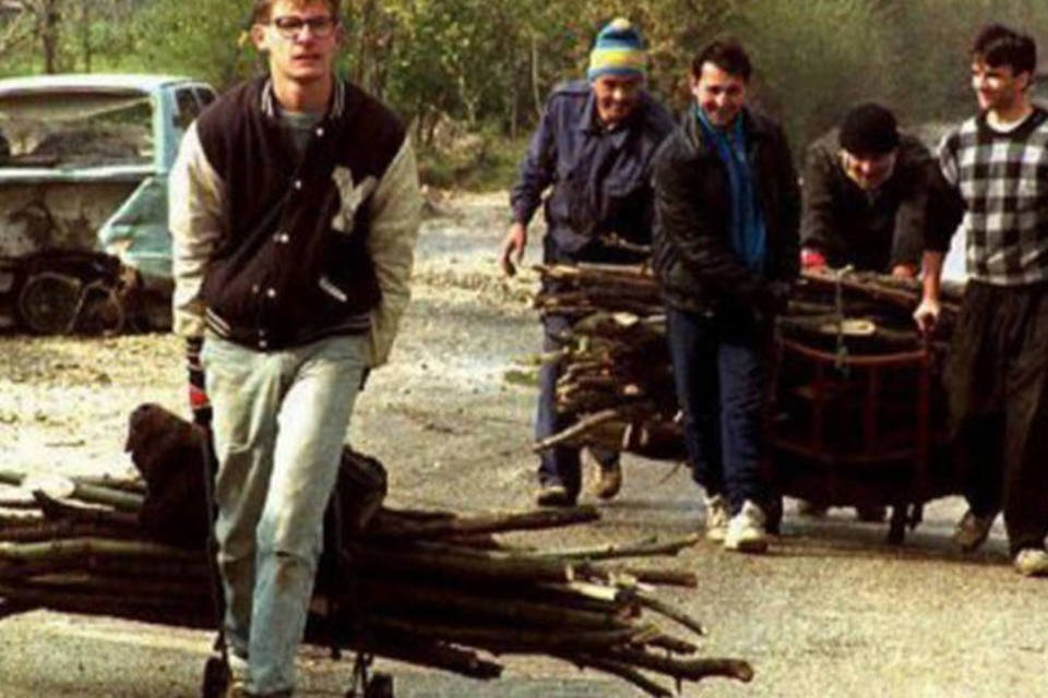Uma foto revive a guerra da Bósnia 20 anos depois