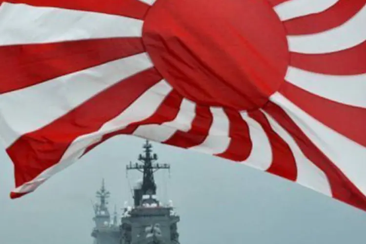 
	For&ccedil;as navais do Jap&atilde;o na ba&iacute;a de Sagami: o Jap&atilde;o se rendeu sem condi&ccedil;&otilde;es em agosto de 1945, ao fim da Segunda Guerra Mundial
 (Kazuhiro Nogi/AFP)