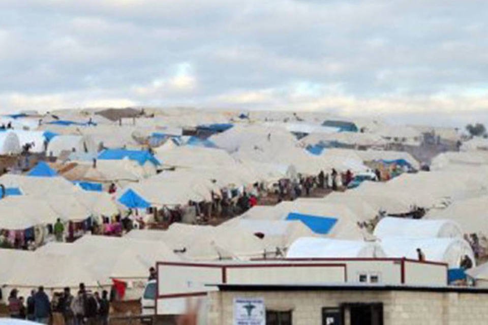 Refugiados sírios podem chegar a 1,1 milhão até junho