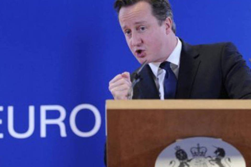 Cameron descarta acordo sem redução do orçamento da UE
