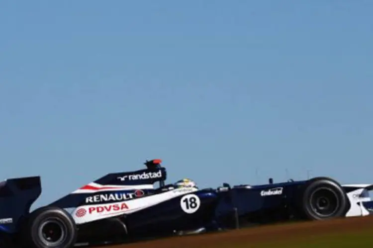 
	Carro de Pastor Maldonado, um dos pilotos da Williams na temporada 2013
 (Clive Mason/AFP)