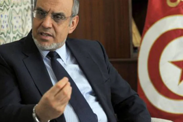 
	O primeiro-ministro tunisiano, Hamadi Jebali: o objetivo continua sendo pacificar o ambiente em um pa&iacute;s assolado por uma crise pol&iacute;tica
 (Fethi Belaid)