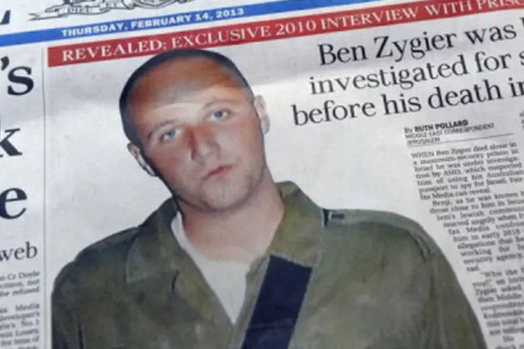 
	O caso ganhou as manchetes dos jornais australianos: Ben Zygier foi um advogado australiano-israelense de 34 anos recrutado pela Mossad&nbsp;
 (William West/AFP)