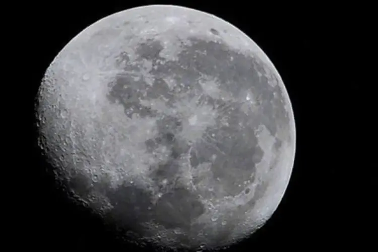 Lua: por muito tempo, a Lua foi percebida como um astro árido (NASA/AFP)