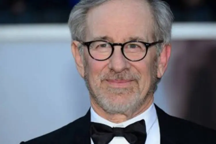 
	Steven Spielberg durante a cerim&ocirc;nia do Oscar: em 40 anos de carreira, Spielberg fez 27 filmes, em sua maior parte marcos na hist&oacute;ria do cinema mundial
 (Frederic J. Brown/AFP)