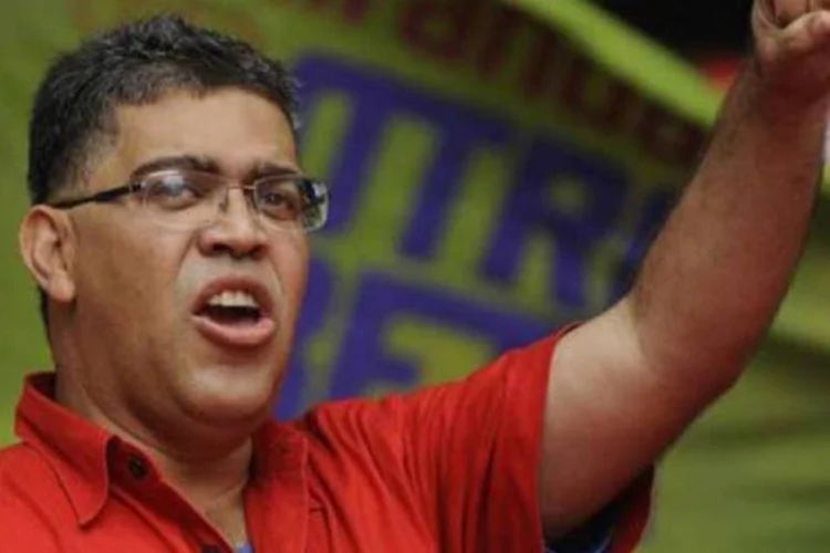 
	O chanceler venezuelano, El&iacute;as Jaua: &quot;&nbsp;denunciamos o senhor como assassino do povo venezuelano, o senhor Kerry&quot;
 (Afp.com / Leo Ramirez)