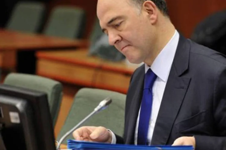 
	O ministro franc&ecirc;s de Finan&ccedil;as, Pierre Moscovici: &quot;N&oacute;s n&atilde;o vamos atingir nossa estimativa de d&eacute;ficit em 2013 e n&atilde;o quero aprofundar a austeridade em um tempo de recess&atilde;o e estagna&ccedil;&atilde;o&quot;
 (Georges Gobet/AFP)