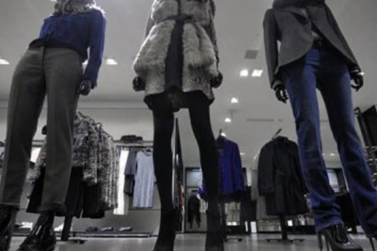 
	Manequins da Zara: empresa &eacute; uma das redes de varejo ocidentais mais fortes na China
 (Miguel Riopa/AFP)